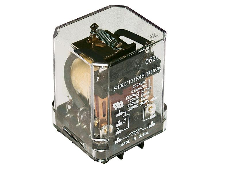 292 Series - Low Coil Power Sensitive Relays - Square Base