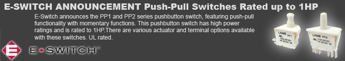 E-Switch Push-Pull Switch