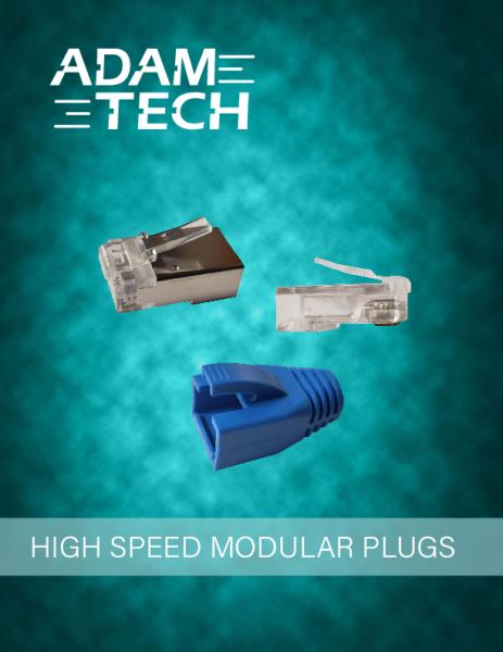 Adam Tech High Speed Modular Plugs