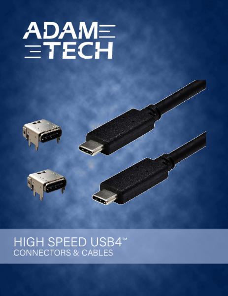 Adam Tech High Speed USB4 Connector