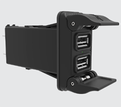 V-Series Duel Port USB Charger