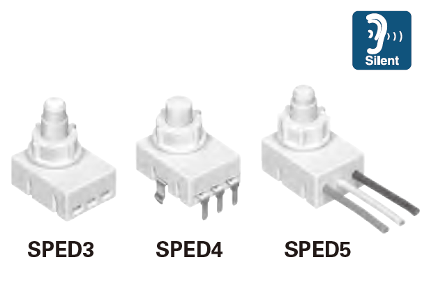 AlpsAlpine SPED3/4/5 Series Pushbutton Switch