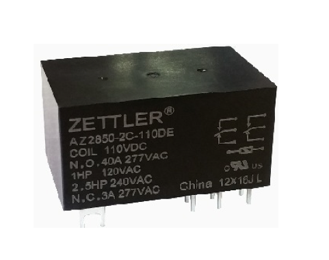 American Zettler EV Charging Relay AZ2850 Series