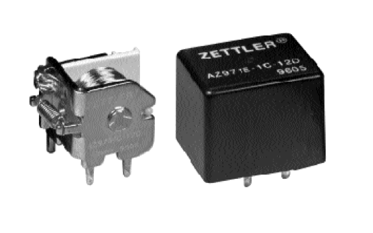 American Zettler Automotive Relay AZ970E/AZ971E Series