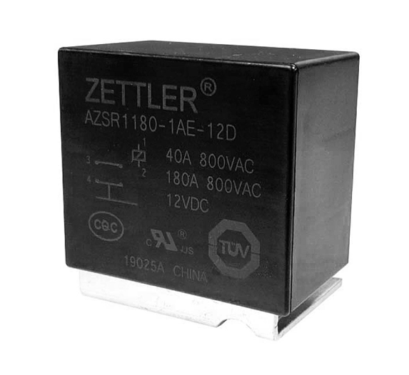 American Zettler EV Charging Relay AZSR1180 Series