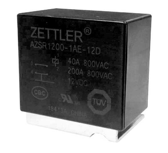 American Zettler EV Charging Relay AZSR1200 Series