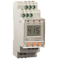 Model DPR350B DIN Rail Mount Voltage Phase Monitor