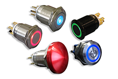 CIT Relay and Switch AH Series Pushbutton Switch