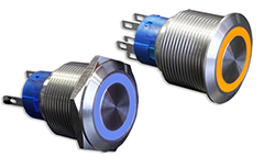 CIT Relay and Switch DH22U Series Pushbutton Switch