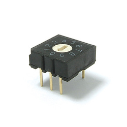 E-Switch DR Series Rotary-Dip Switch