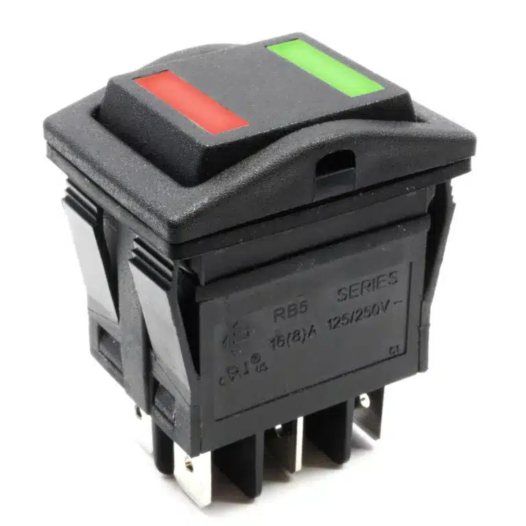 RB5 Series Sealed, Illuminated, Power Rocker Switch