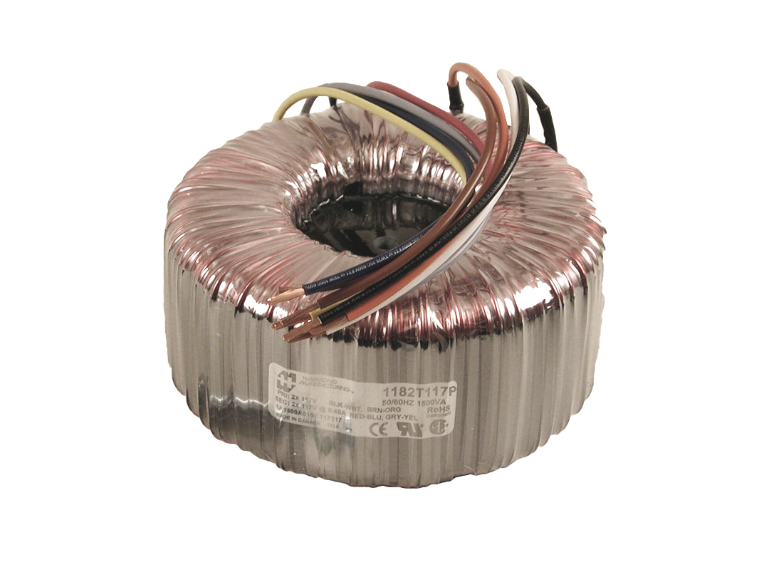 Hammond Manufacturing - Toroid Power Transformers - 15 VA to 1500 VA