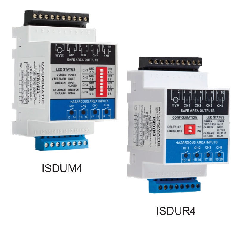 60 MM INTRINSICALLY SAFE BARRIER RELAYS ISD Series