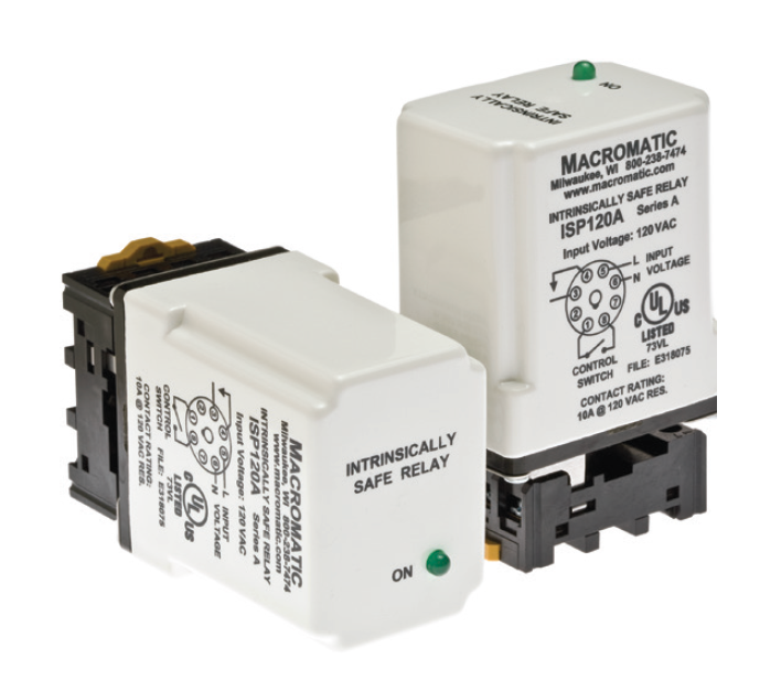 PLUG-IN INTRINSICALLY SAFE BARRIER RELAYS ISP Series