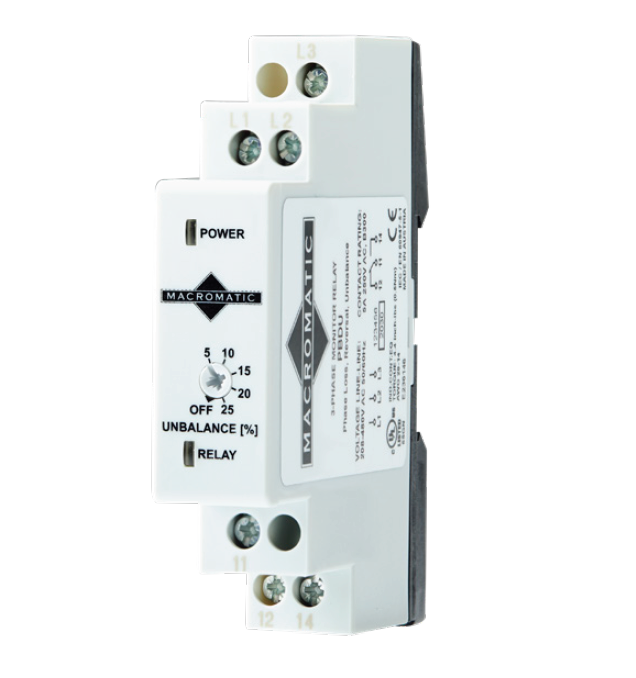 PHASE LOSS, PHASE REVERSAL & PHASE UNBALANCE PBDU Series