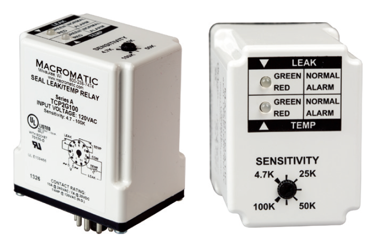 OVER TEMPERATURE & SEAL LEAKAGE Auto Reset | TCP Series