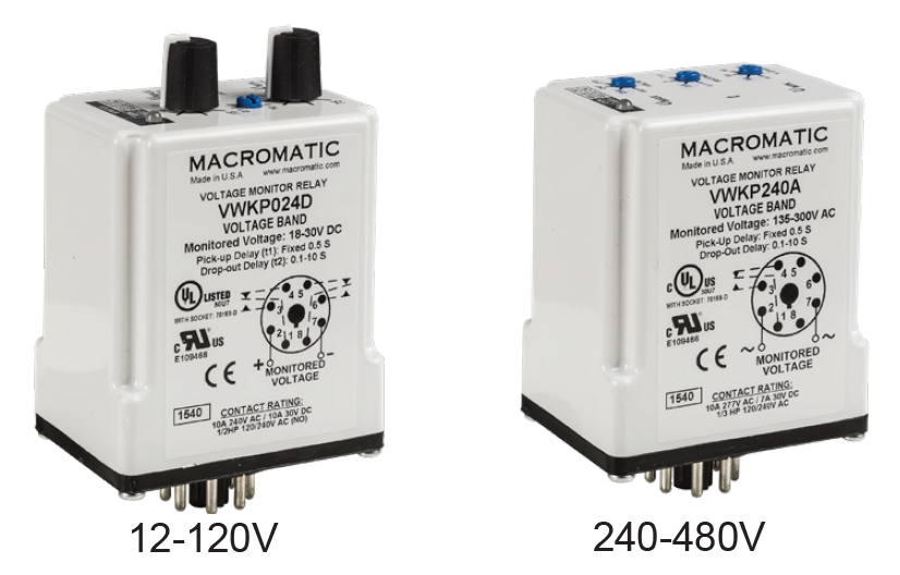 VOLTAGE BAND (WINDOW) 12-480V | VWKP Series