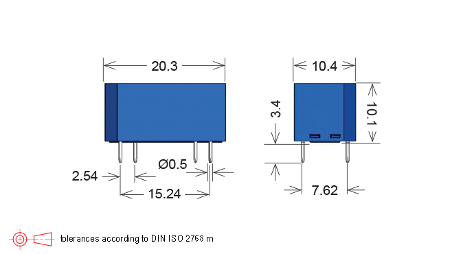 DIL Series Reed Relay