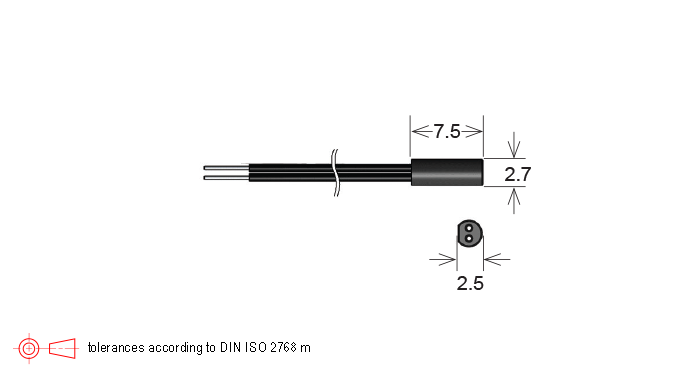MK20/2 Series Reed Sensor