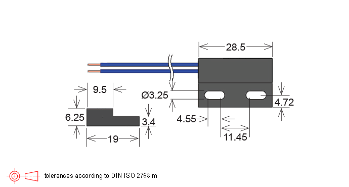 MK21P, MK21M Series Reed Sensor