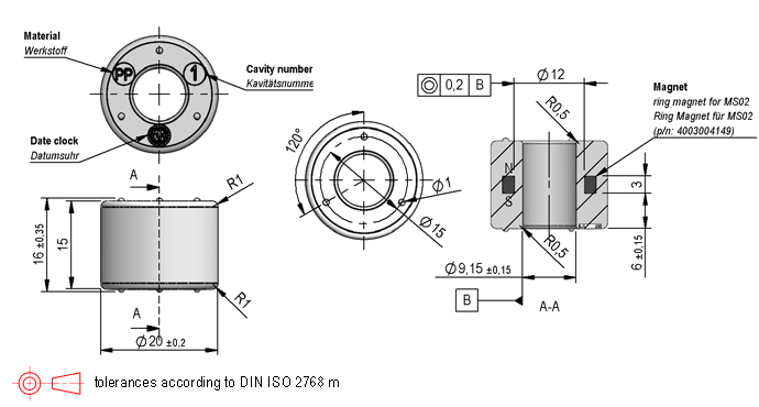 MS08-PP Series Magnetic Float