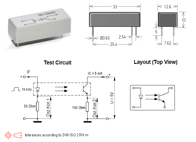 521 Series Optocouplers