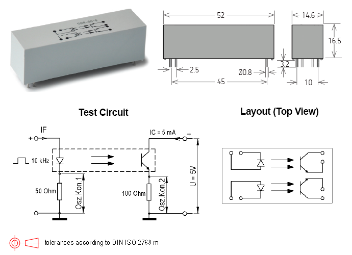 528 Series Optocouplers
