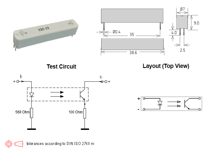 530-03 Series Optocouplers