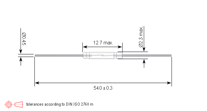 KSK or SW GP501 Series Reed Switch