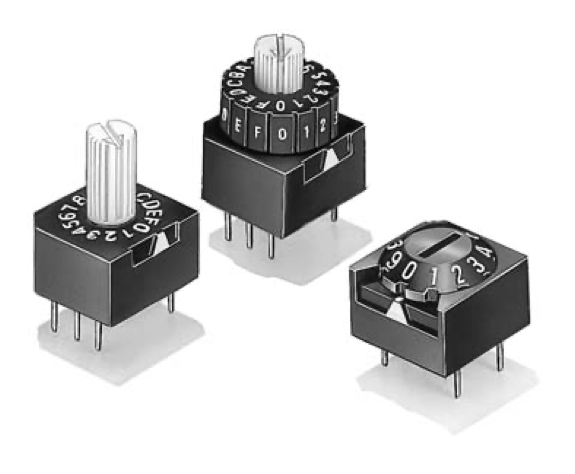 A6A Sealed Rotary DIP Switch