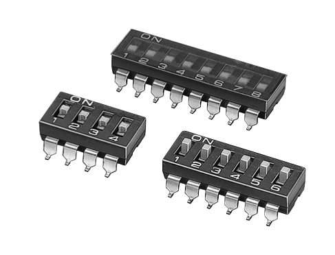 A6S-H Slide DIP Switch