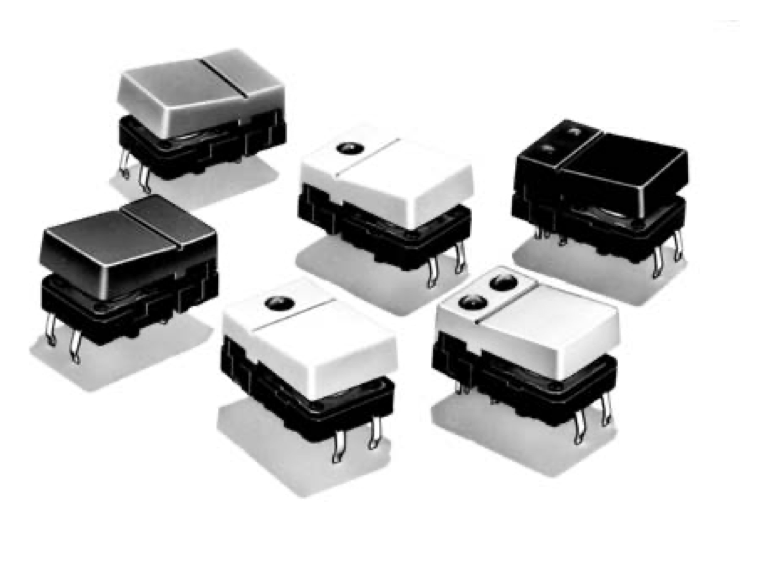 B3J Hinged Tactile Switch