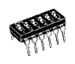 A6T-□104 Slide DIP Switch