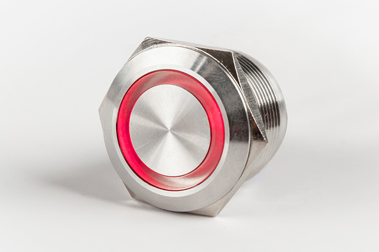 Illuminated Anti-Vandal Push Button Switch GQ25 Series
