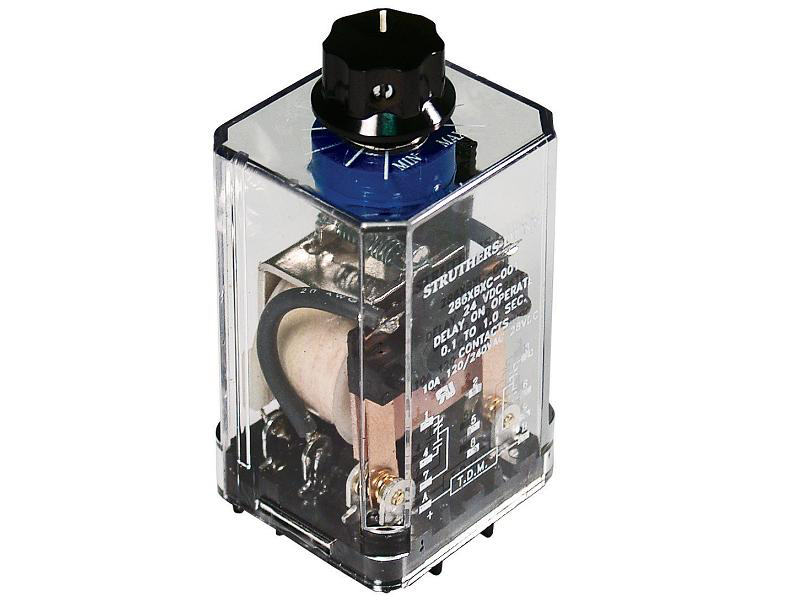 286/287 Series - Squre Base Time Delay Relays  