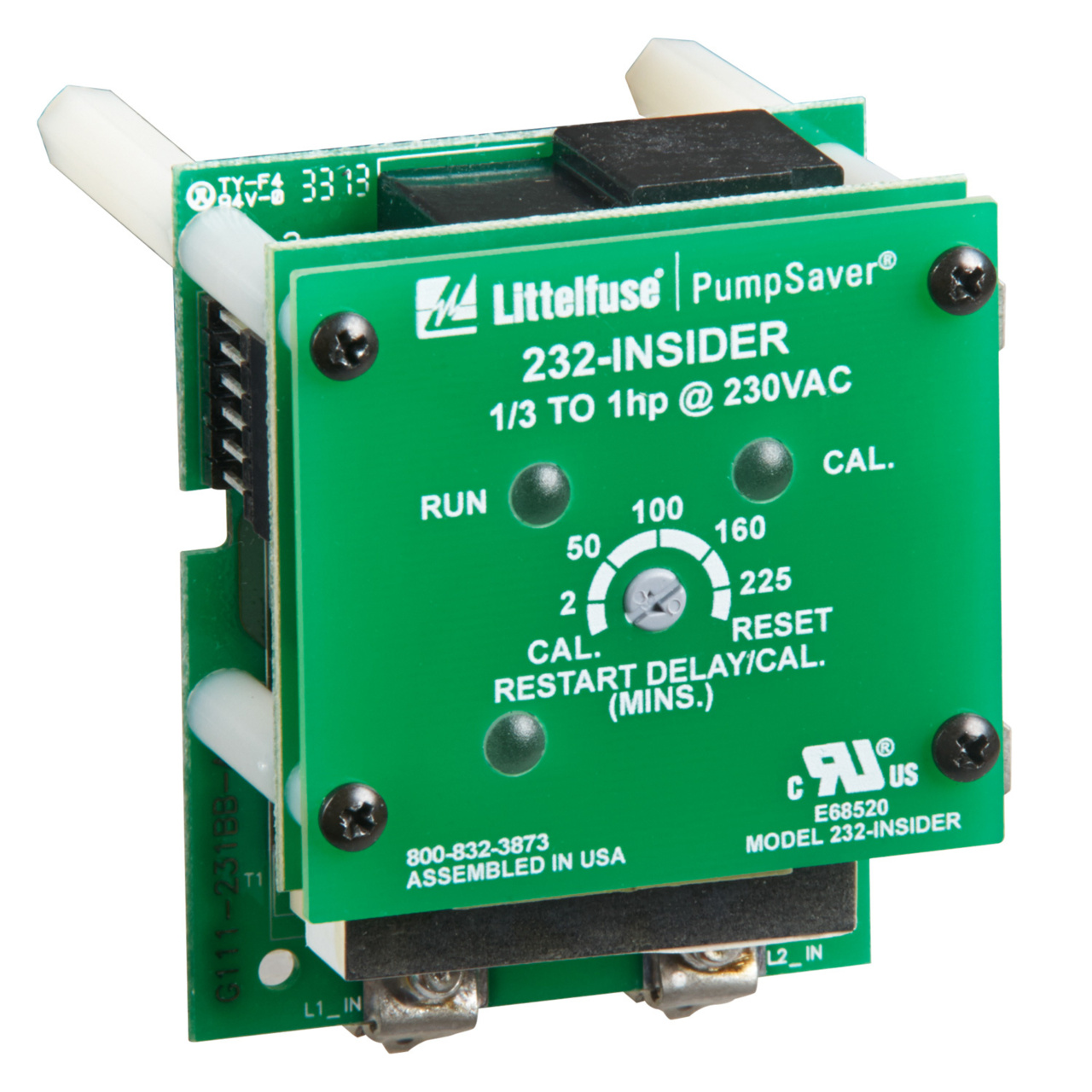 Littelfuse 232-INSIDER Single-Phase Pump Monitor