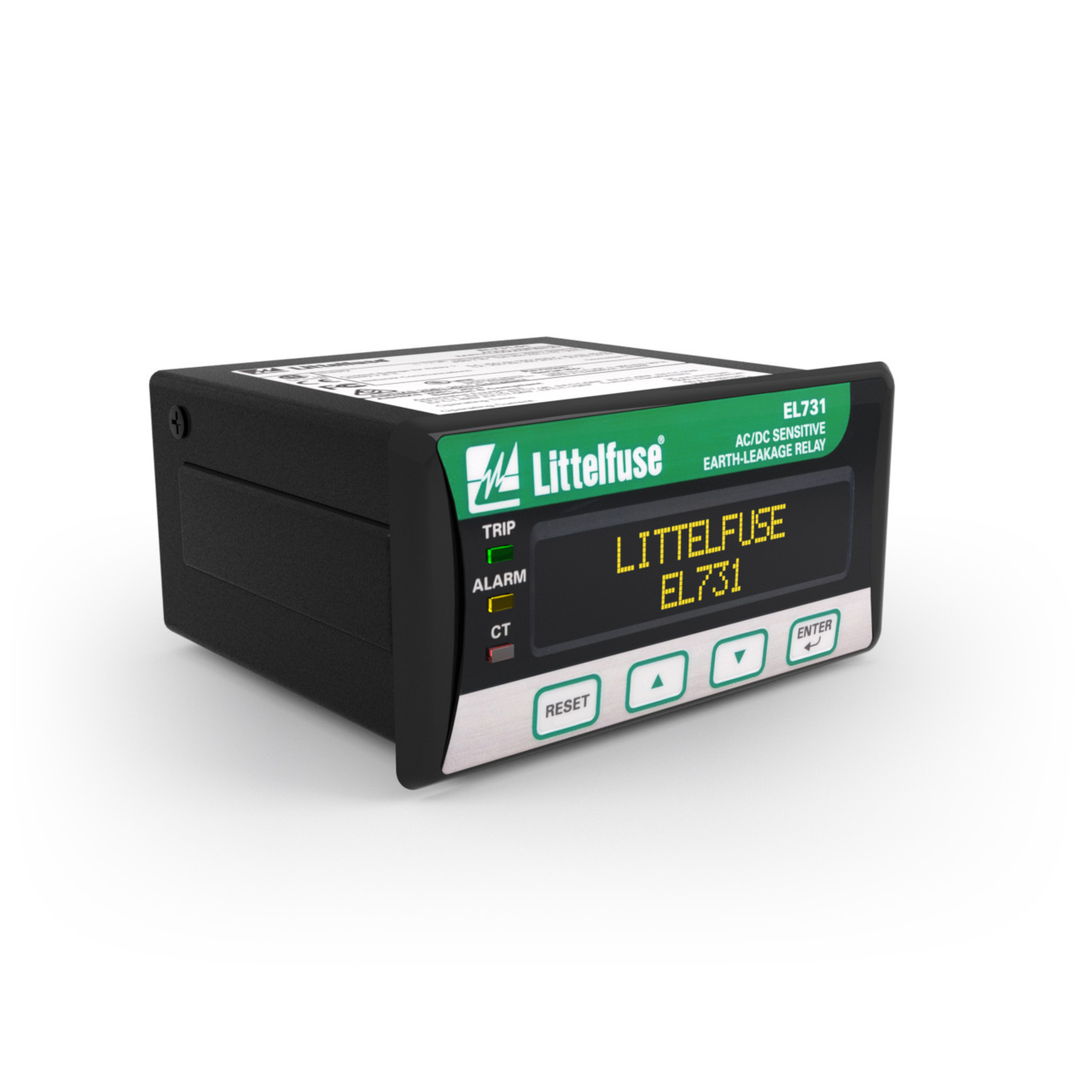Littelfuse EL731 SERIES Earth-Leakage Protection–Grounded AC or DC Systems