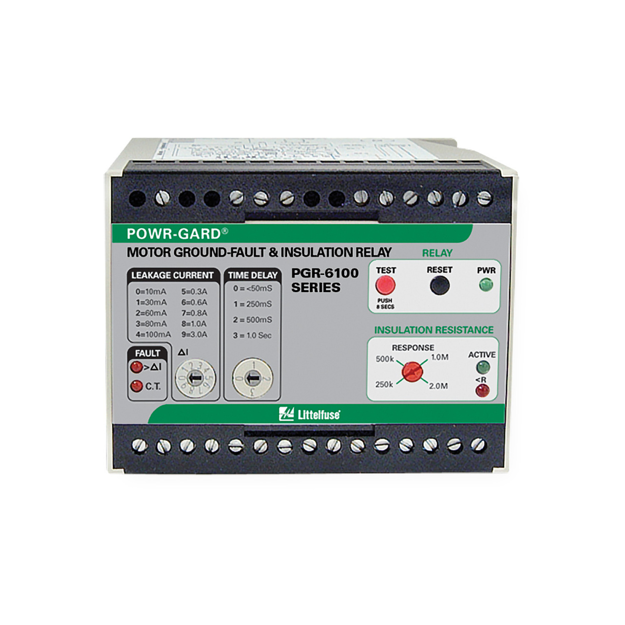Littelfuse PGR-6100 Series (GFR4000) Ground-Fault & Insulation Monitor