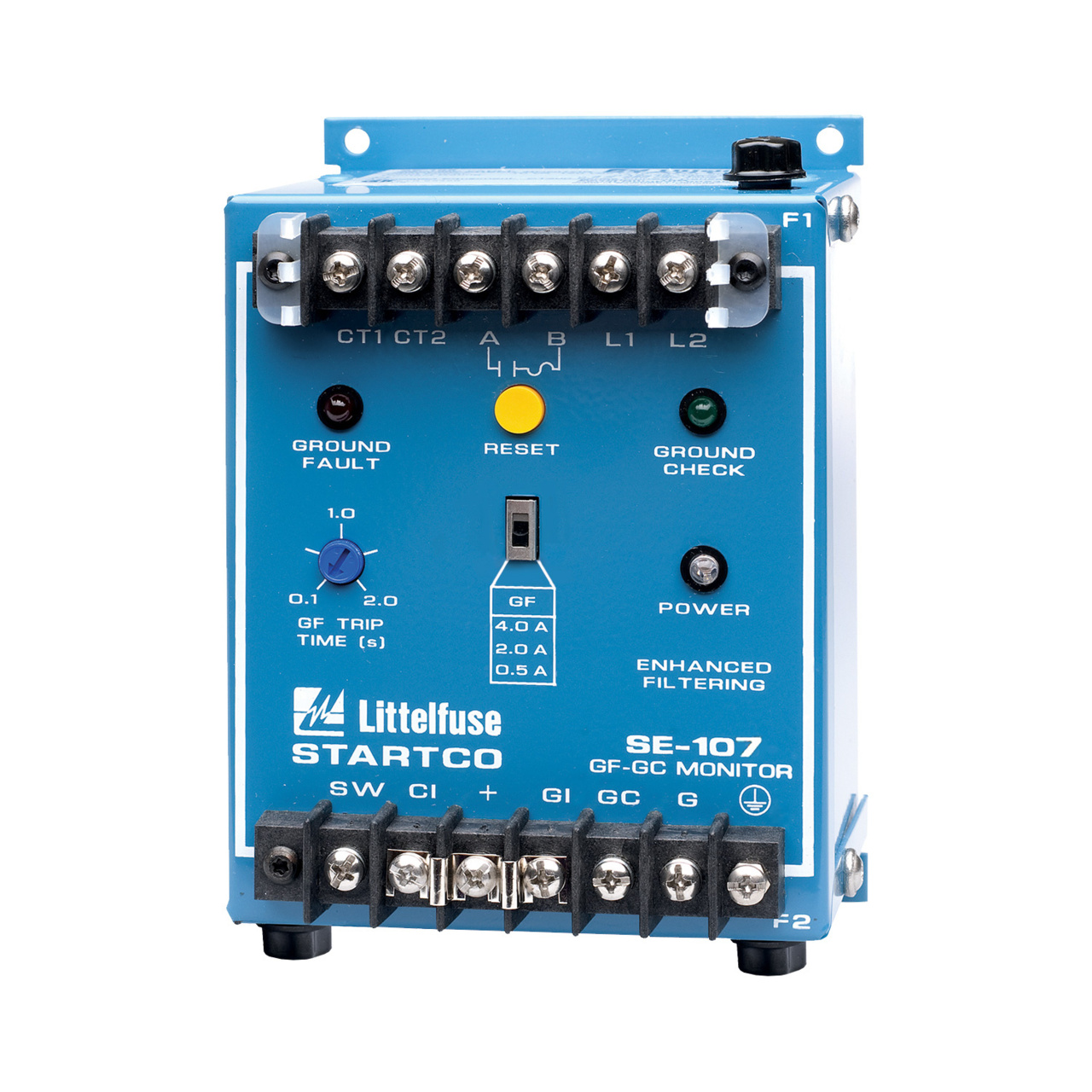 Littelfuse SE-105, SE-107 SERIES TRAILING CABLE PROTECTION–GROUND-FAULT GROUND-CHECK MONITORING