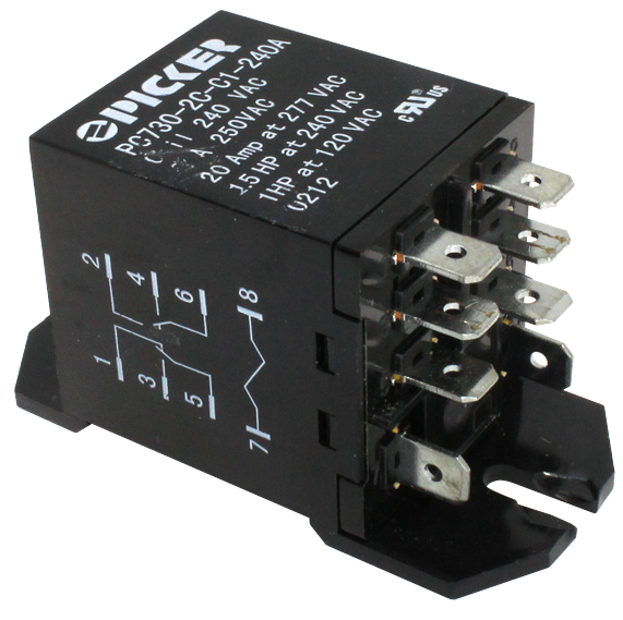 Picker PC730 Series Power Relay