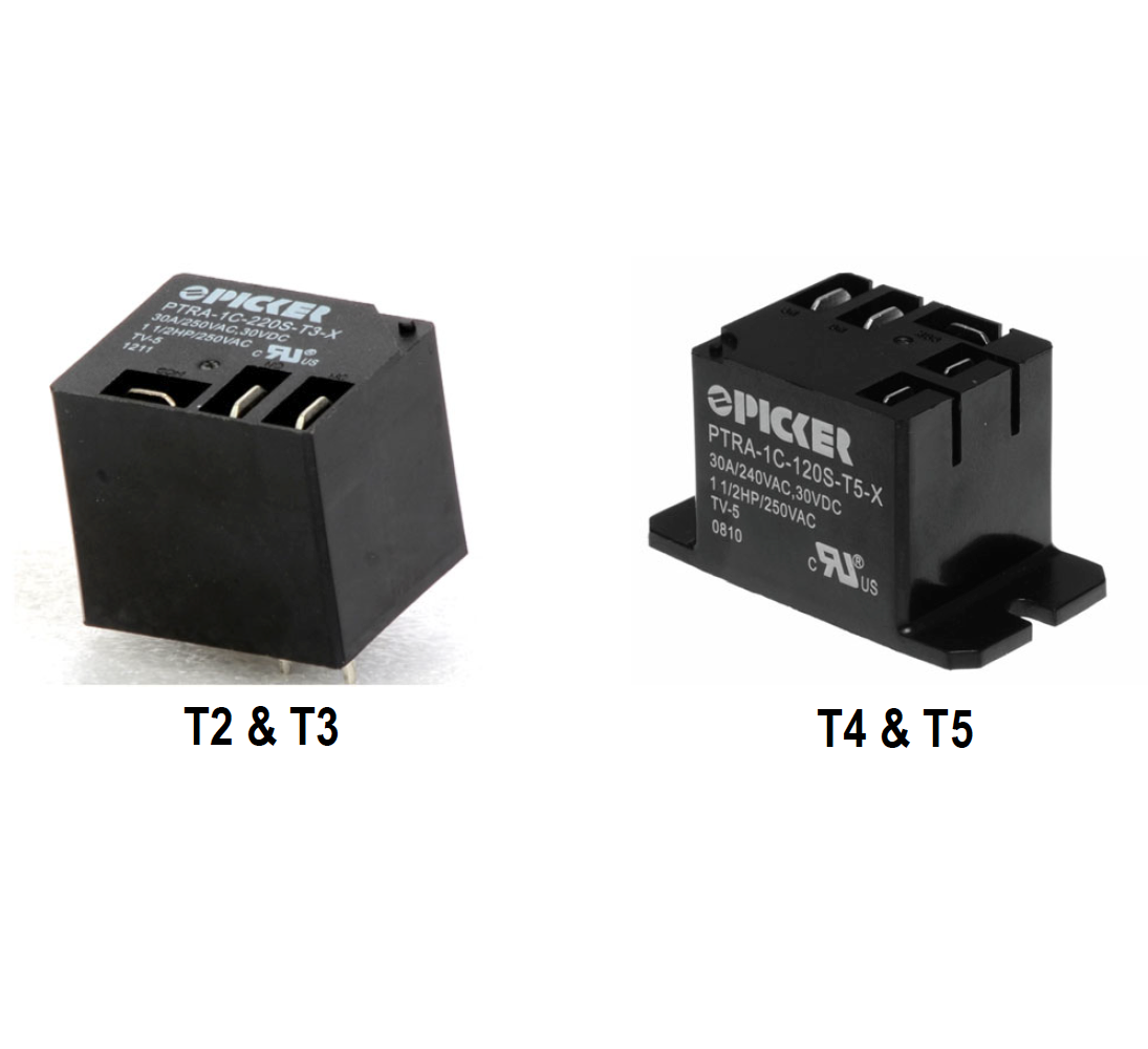 Picker PTRA-T Series Power Relay