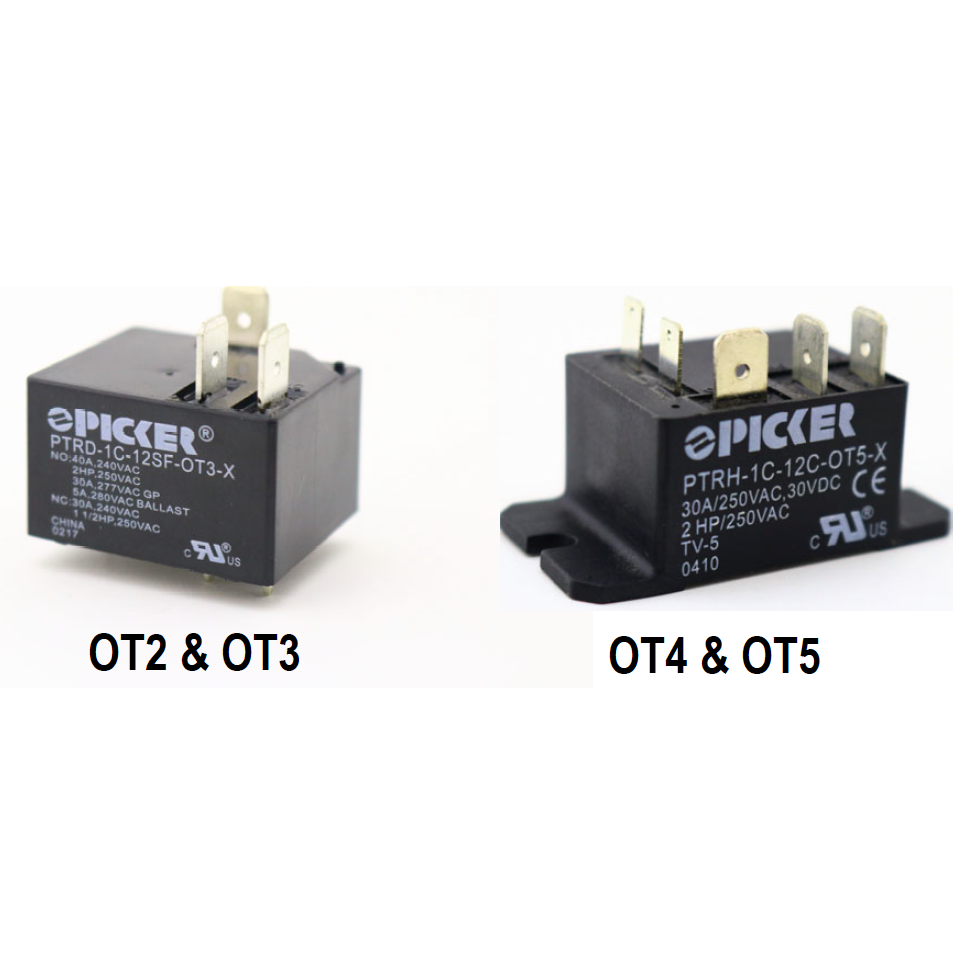 Picker PTRH-OT Series Power Relay