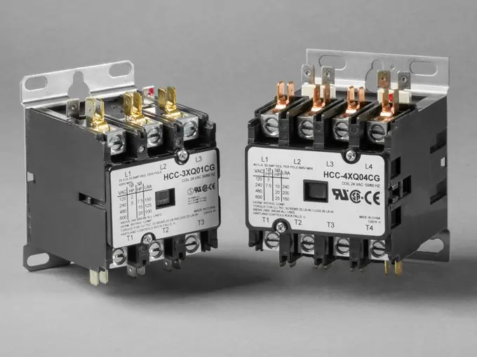 HCC Series (3 & 4 Pole Contactor 20–40 FLA)