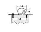 LEVER-ACTUATED CIRCUIT BREAKER BOOTS, BACK-OF-PANEL MOUNTING