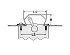 LEVER-ACTUATED CIRCUIT BREAKER BOOTS, FRONT-OF-PANEL MOUNTING