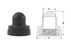 PUSHBUTTON BOOTS WITH ROUND INSERT