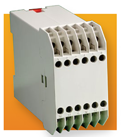 BUD Industries - DIN Rail Mount Box with Tiered Contacts