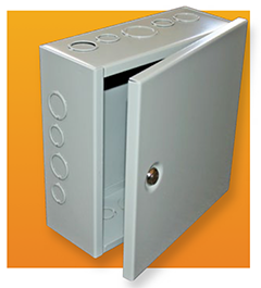 BUD Industries - NEMA 1 Junction Boxes with Hinged Cover