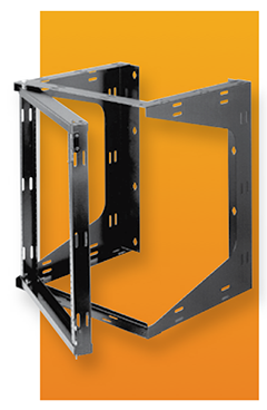 BUD Industries - Swing Frame Open Rack