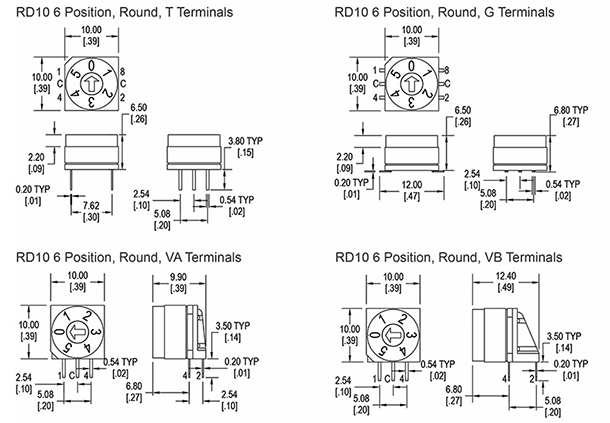 ME Series Tactile Switch Dim